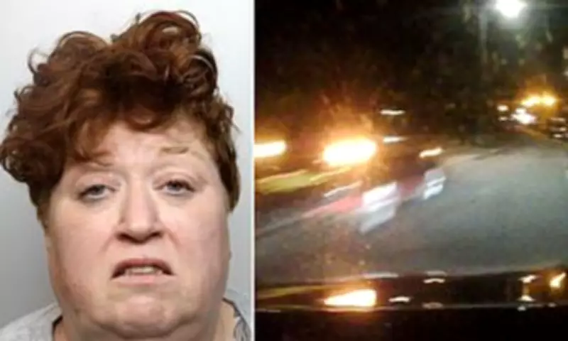 Drunk Mother Jailed After Dashcam Captures Reckless Crash with Children