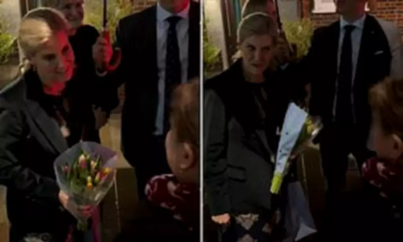 Duchess of Edinburgh Wins Praise for Gracious Fan Interaction in London Rain