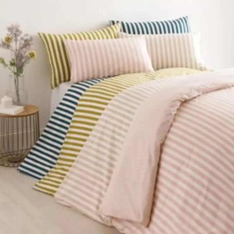 Dunelm's £15 Striped Bedding Set Earns Rave Reviews from Guests