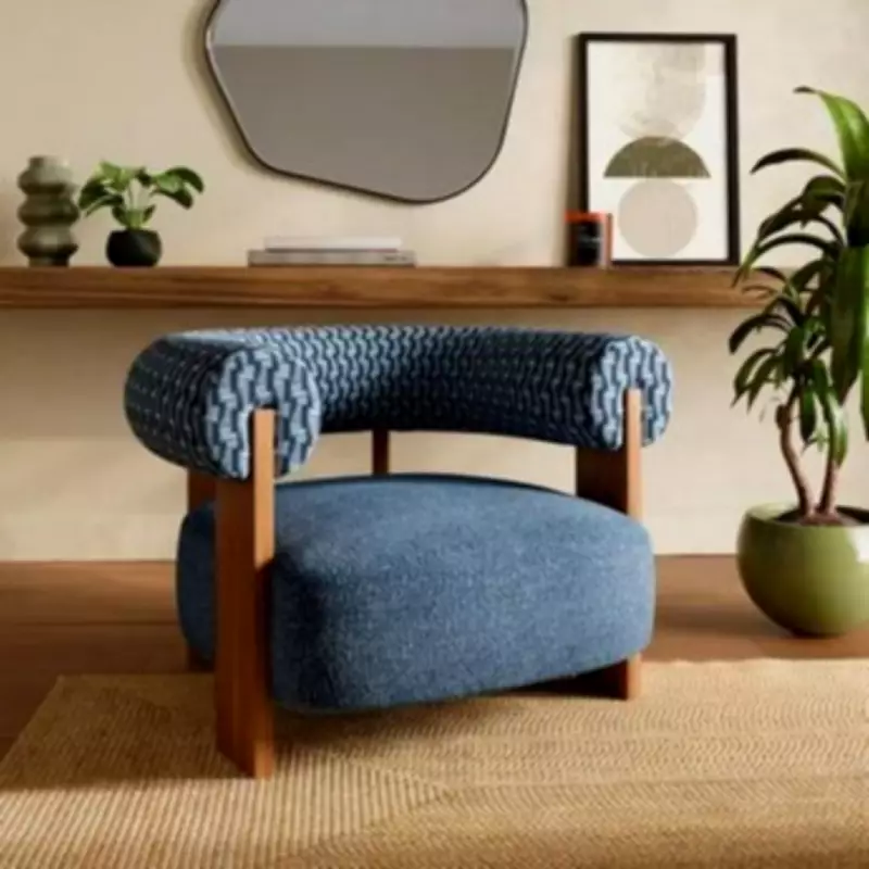 Dunelm's 'Super Comfy' Velvet Armchair Slashed by £90 in Limited Sale