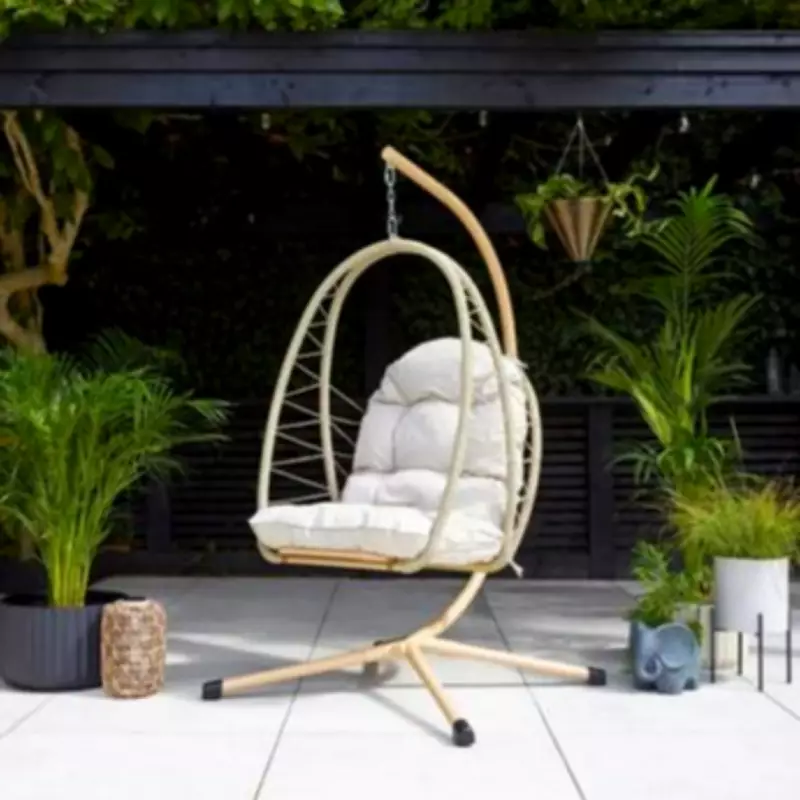 Dunelm's Sydney Egg Chair Slashed by £75 in Garden Furniture Sale