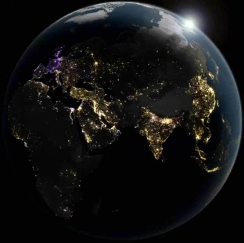 Earth's Night Lights Flicker Volatilely, Study Reveals 16% Brightness Rise
