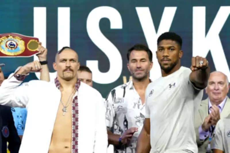 Eddie Hearn Stunned by Joshua's 'Unbelievable' Training with Usyk in Ukraine