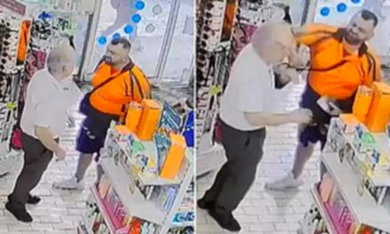Elderly pharmacist punched in face in shocking pharmacy attack