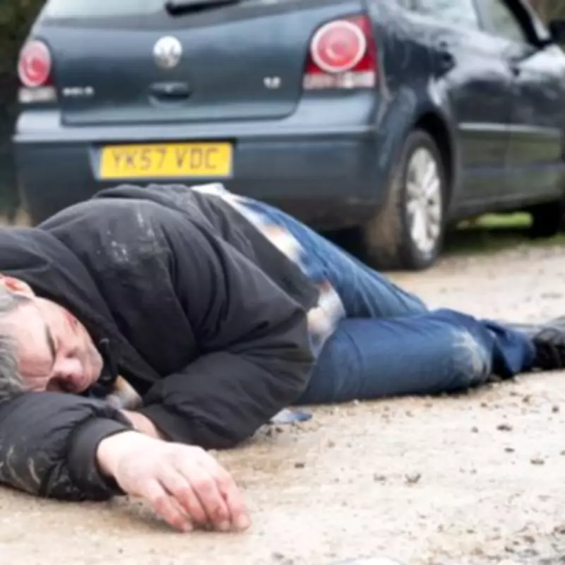 Emmerdale's Cain Dingle Faces Death in Hit-and-Run with Three Suspects