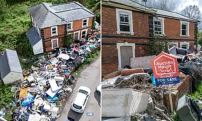 Essex Former Railway Station Buried Under 80-Metre Fly-Tipping Wall