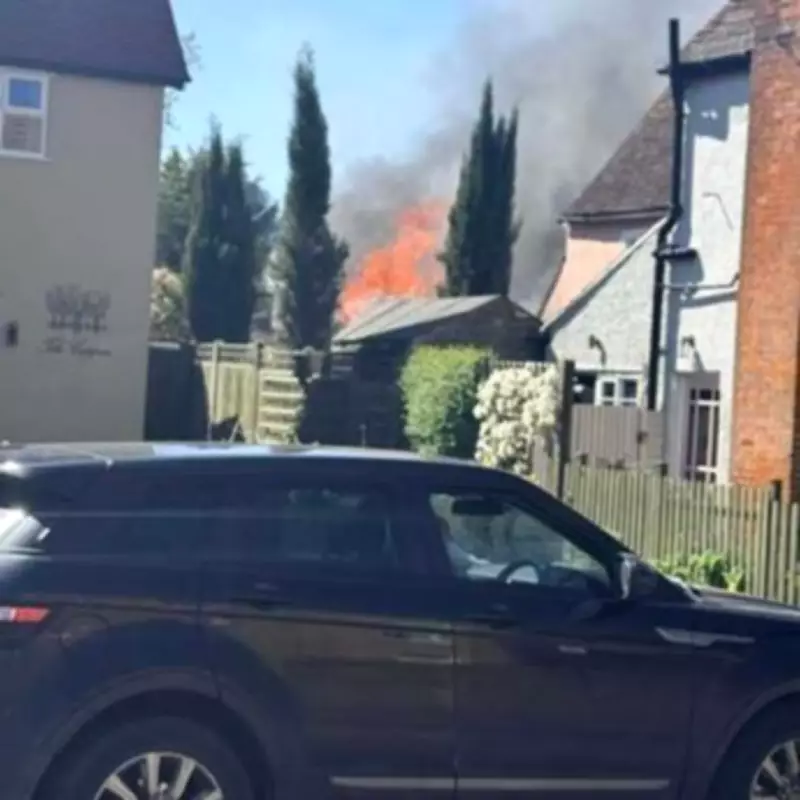 Essex Prep School Evacuated After Fire Engulfs Nearby House