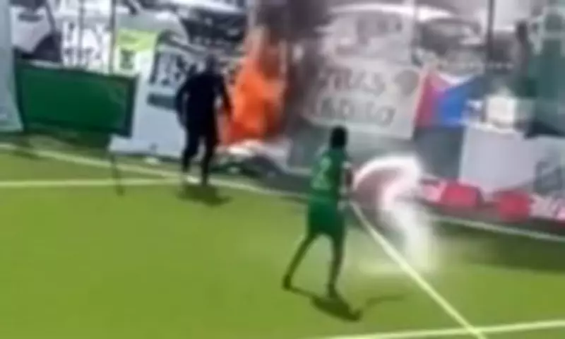 Ex-Brighton Star Ezequiel Schelotto Extinguishes Fire During Swiss Match