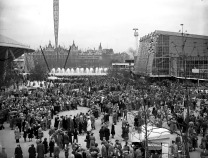 Festival of Britain 1951: King Hails Symbol of Courage and Vitality
