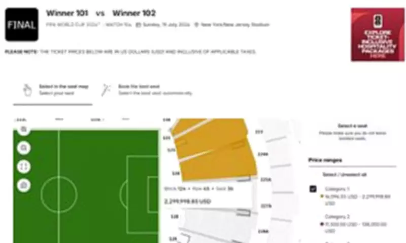 FIFA Faces Fury as World Cup Final Tickets Hit £1.7 Million on Resale Site