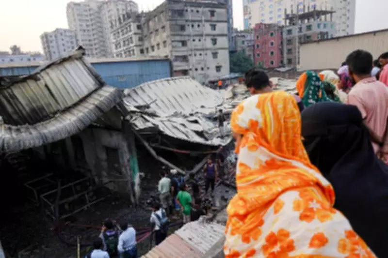 Five Killed in Blaze at Gas Lighter Factory Near Dhaka, Bangladesh