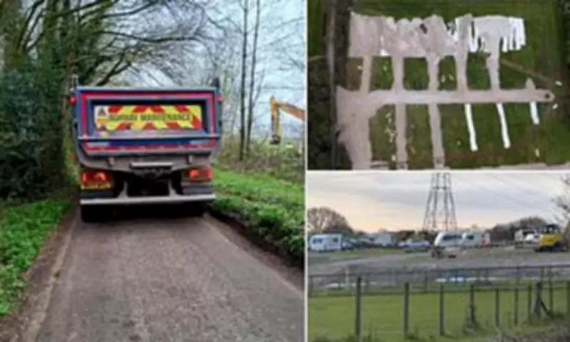 Flamstead Villagers Outraged as Travellers Bulldoze Green Belt Land