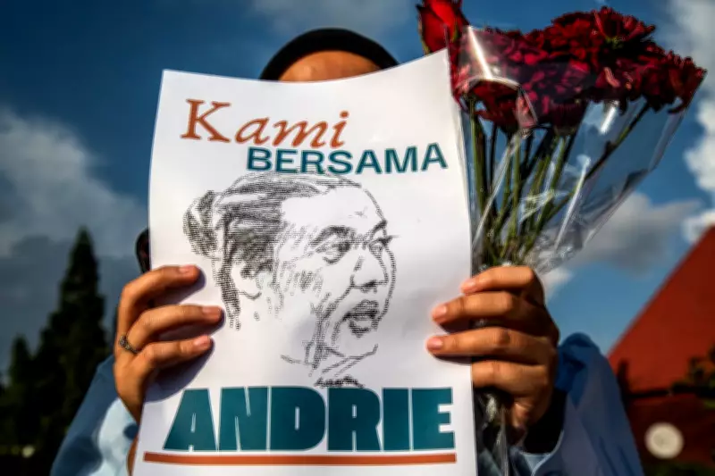 Four Indonesian Officers Charged Over Acid Attack on Activist Andrie Yunus