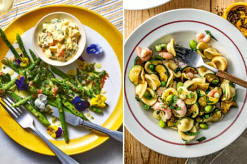 Four Vibrant Spring Recipes to Revitalise Your Midweek Meals