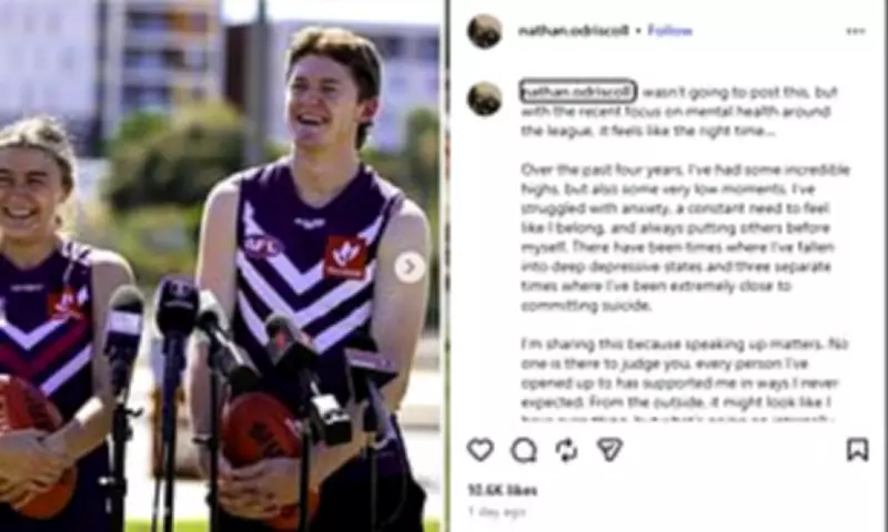 Fremantle Star Nathan O'Driscoll Opens Up About Mental Health Struggles
