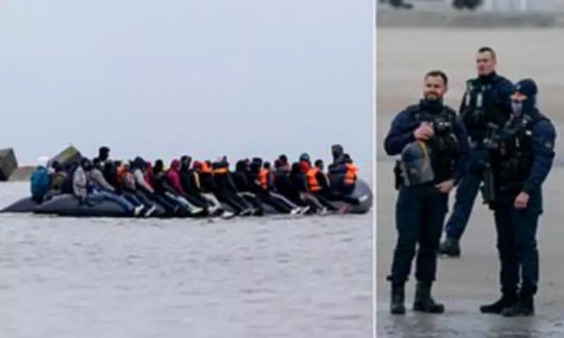 French Police Watch as Migrants Board UK-Bound Boats Days After Fatalities