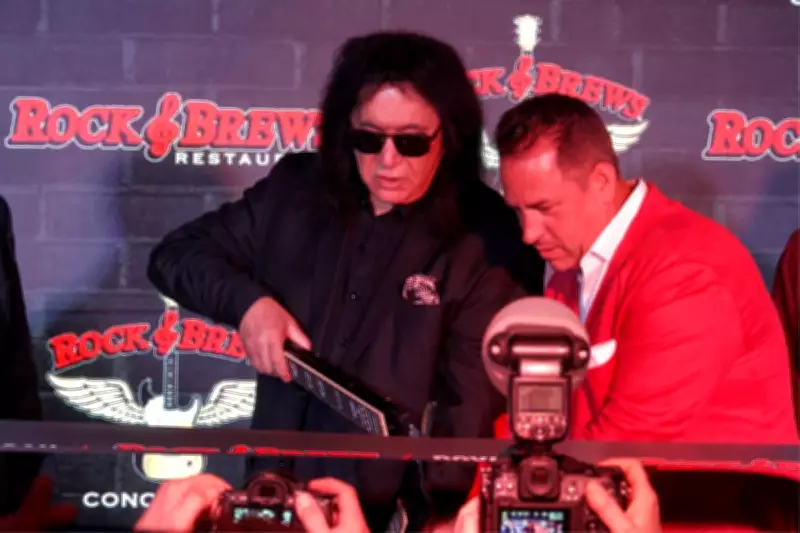 Gene Simmons Opens New Rock & Brews in Detroit, Celebrates City's Legacy
