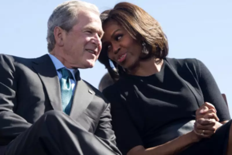 George W. Bush Reflects on Viral Altoids Moment with Michelle Obama