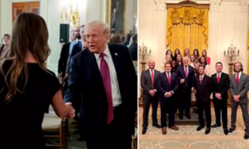 Georgia Tennis Champions Overshadowed in White House Photo with Trump