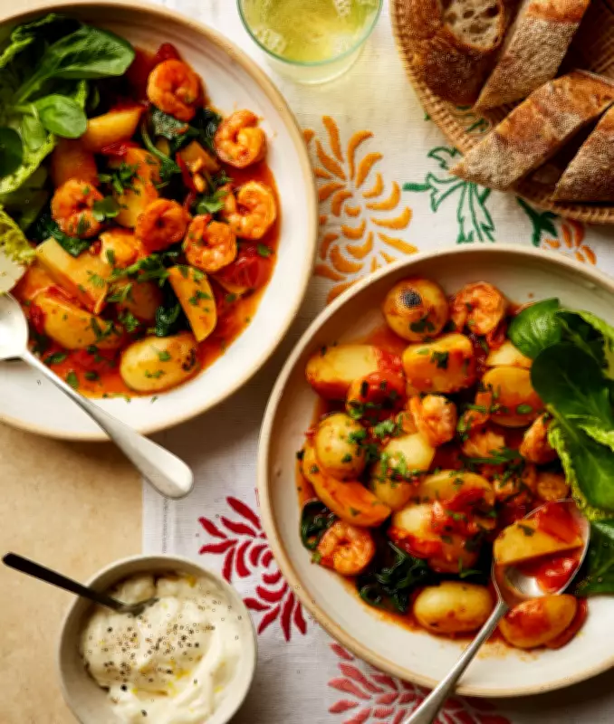 Georgina Hayden's Smoky Prawn and New Potato Stew: A Spanish-Inspired Feast