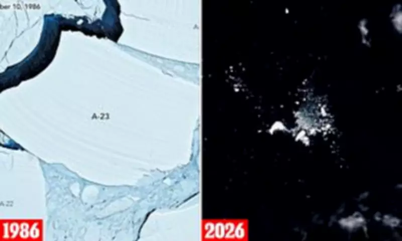 Giant Antarctic Iceberg A-23A Disintegrates After Epic 40-Year Journey