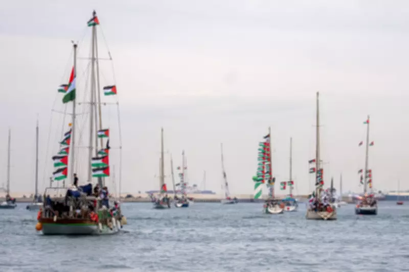 Global Sumud Flotilla Departs Barcelona with Aid for Gaza Amid Renewed Focus