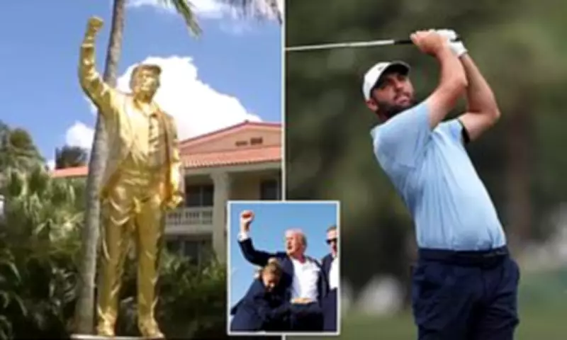 Gold Trump Statue Unveiled at Doral Ahead of PGA Tour Return