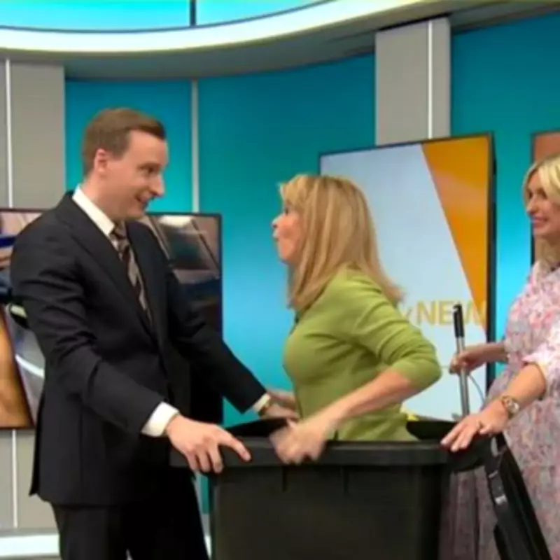 Good Morning Britain Viewers Fume Over Wheelie Bin Cleaning Segment
