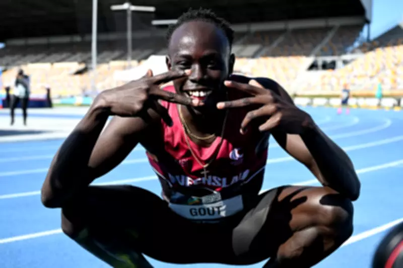 Gout Gout Claims Australian Junior 100m Title but Misses Sub-10 Second Goal