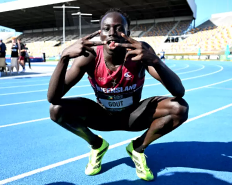 Gout Gout Secures Under-20 100m Title at Australian Junior Championships in Brisbane