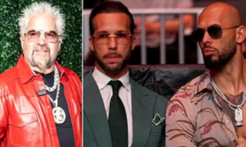Guy Fieri Faces Backlash After Embracing Tate Brothers at UFC Event