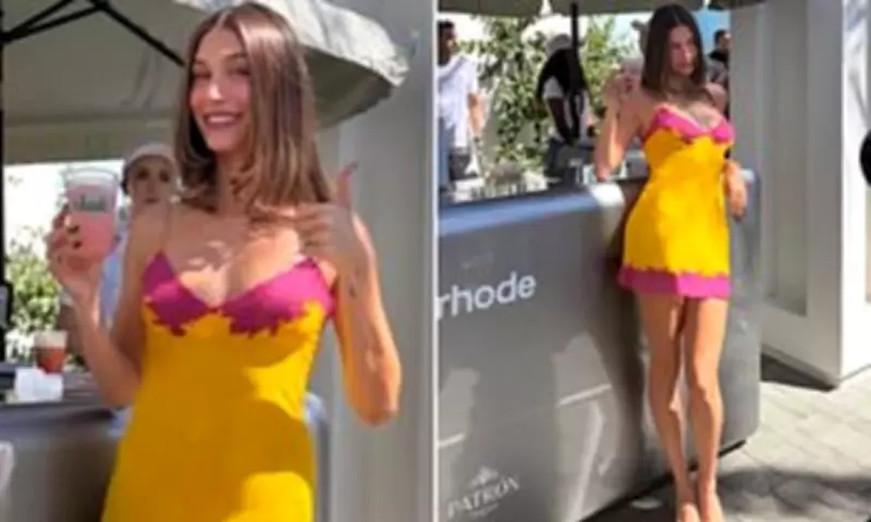 Hailey Bieber Shines at Coachella Ahead of Justin's Headline Performance