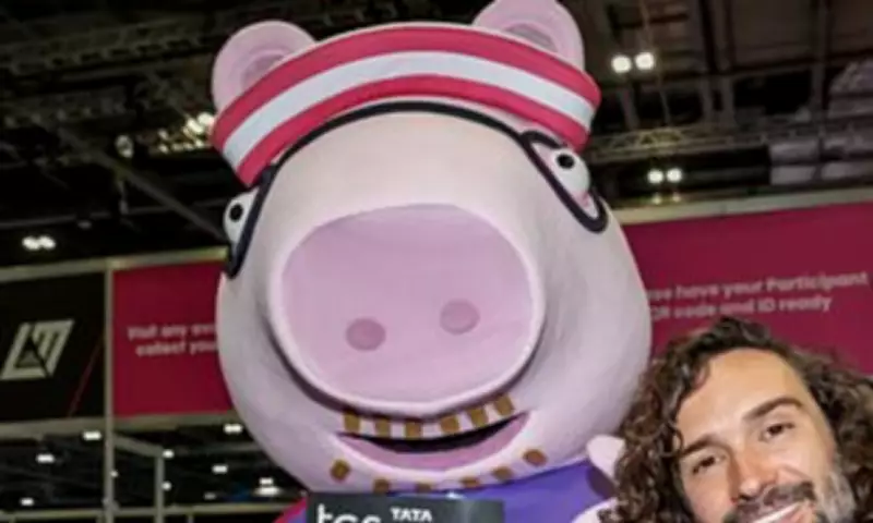 Harry Styles fans think singer is Daddy Pig in London Marathon