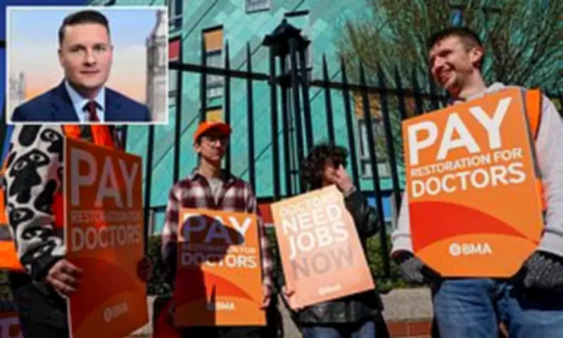 Health Secretary Wes Streeting Slams 'Unreasonable' Doctors' Union Over NHS Strikes