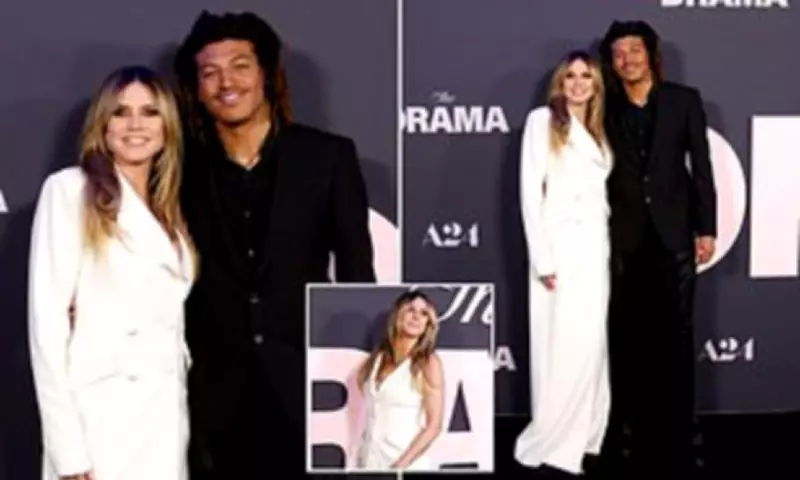 Heidi Klum and Son Henry Samuel Attend Film Screening in Manhattan