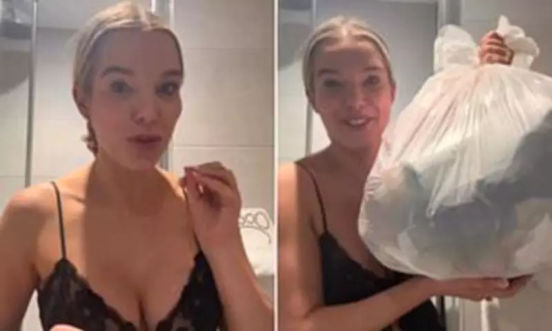Helen Flanagan Reveals Plastic Bag Luggage After Travelodge Police Threat
