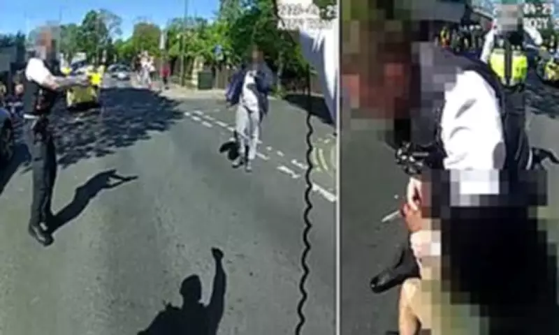 Heroic Police Officer Tasers Knifeman in Golders Green Terror Attack