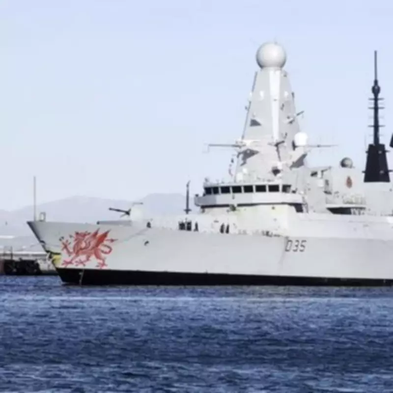 HMS Dragon Forced to Dock in Mediterranean for Technical Repairs to Water Systems