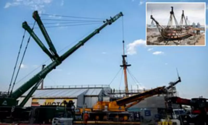 HMS Victory's Foremast Removed in £42m Conservation Project