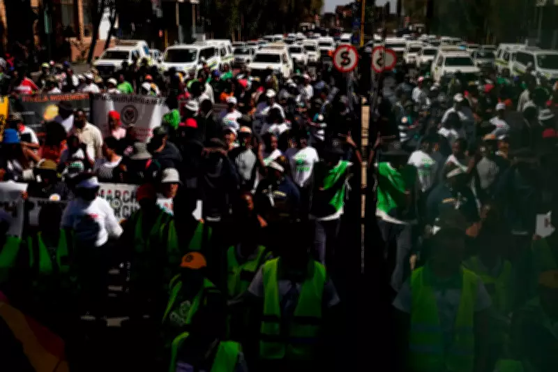 Hundreds March in Johannesburg Against Illegal Migration Amid Looting Fears