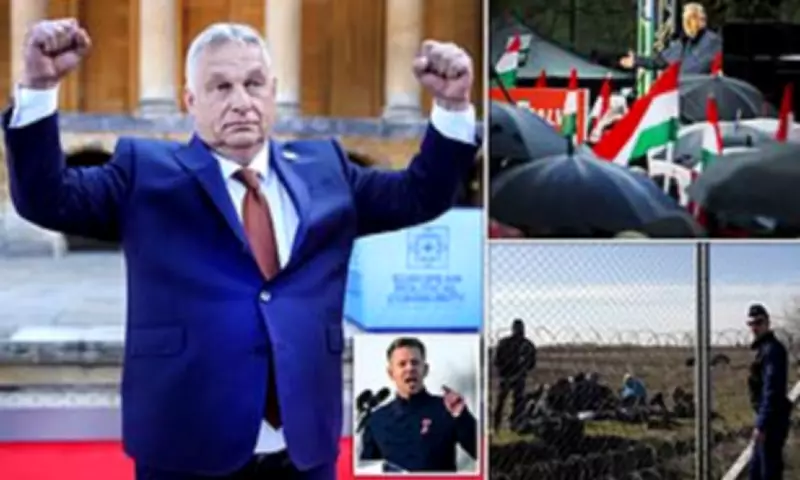 Hungary's Border Fence Cuts Migration by 95% as Election Tests Orban's Legacy