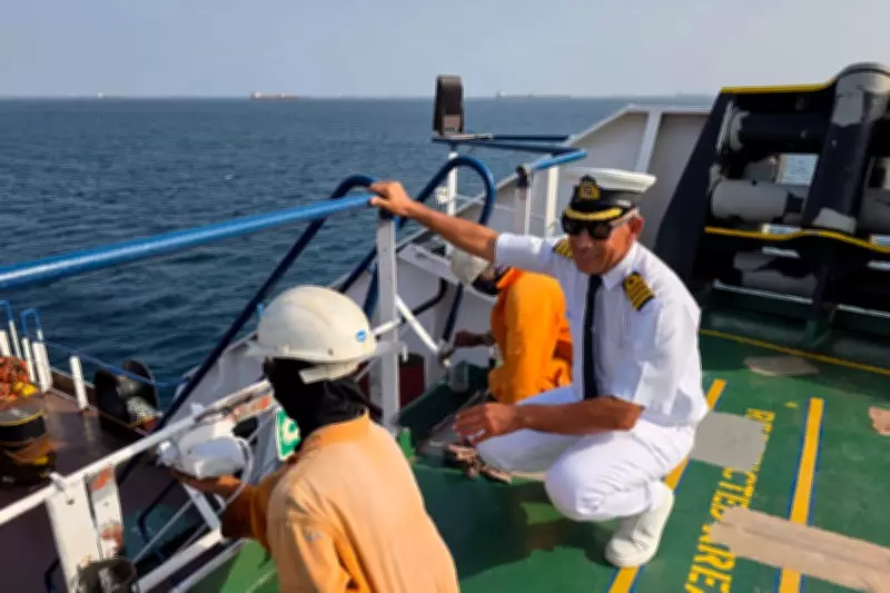 Iraqi Captain Defies War Threats to Sail Volatile Gulf Waters