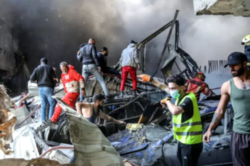 Israel Launches Largest Strikes on Lebanon, Killing Dozens After US-Iran Truce