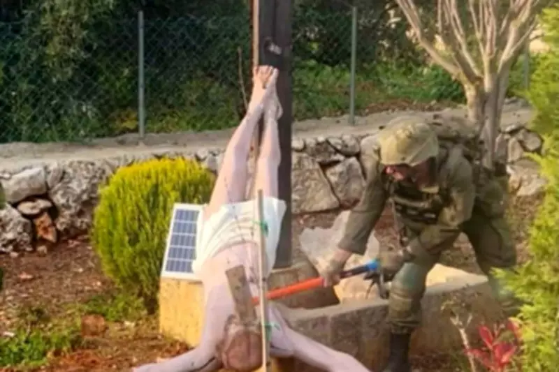 Israeli Soldier Axes Jesus Statue in Lebanon, Sparking Outrage and Investigation
