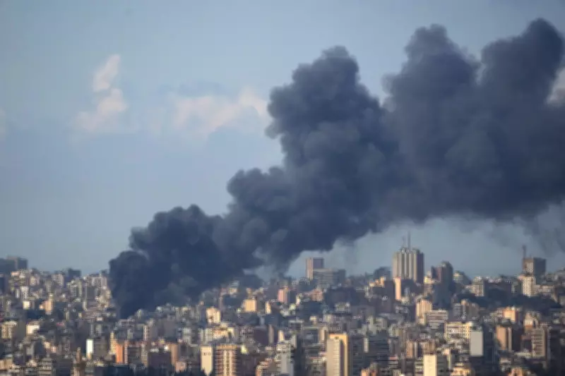 Israeli Strikes Hit Central Beirut Without Warning, Defying Ceasefire