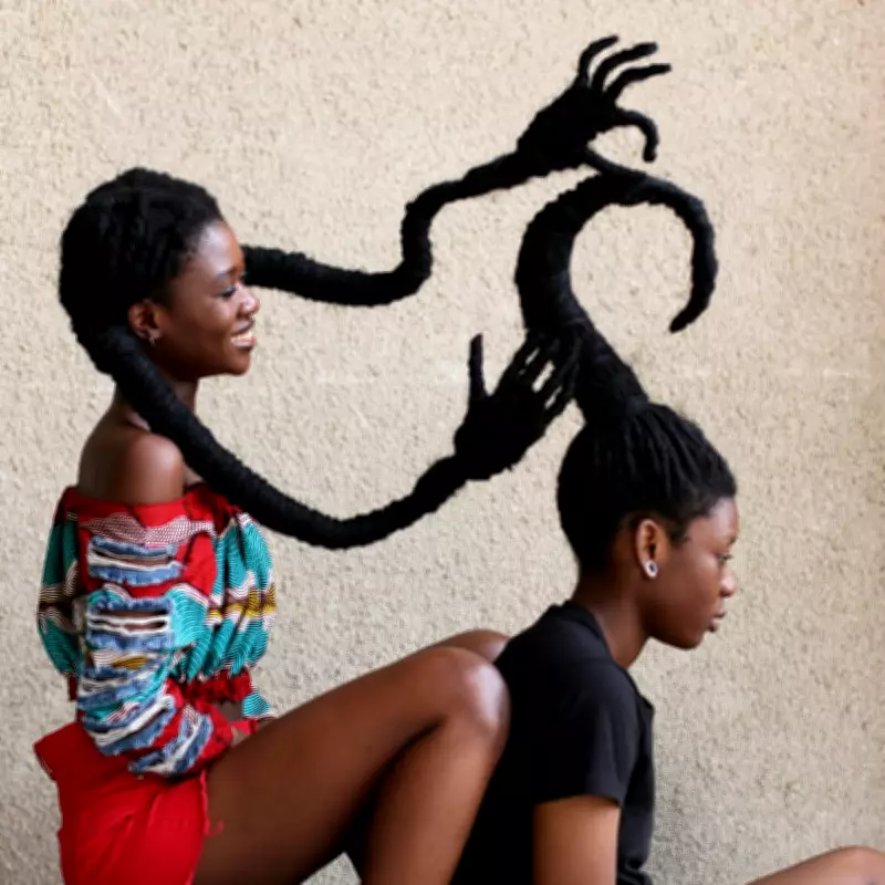 Ivorian Artist Laetitia Ky Sculpts Hair to Celebrate Sisterhood and Identity
