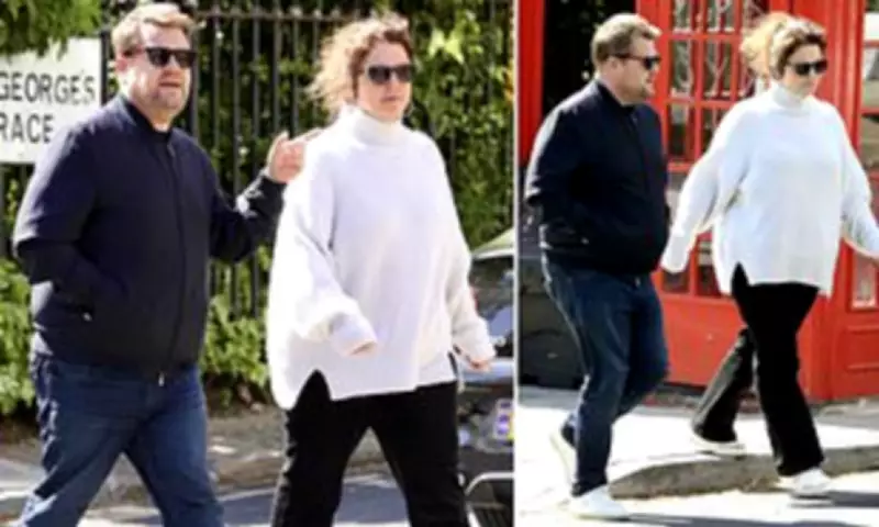 James Corden and Ruth Jones Reunite for Lunch Amid Show Speculation