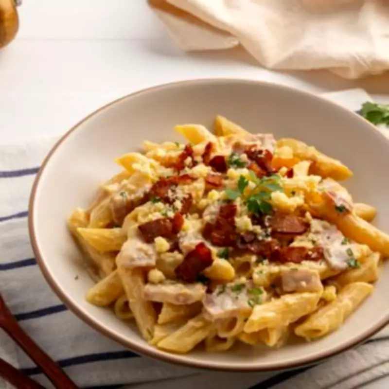 James Martin's 30-Minute Penne Carbonara Recipe: Quick & Flavourful