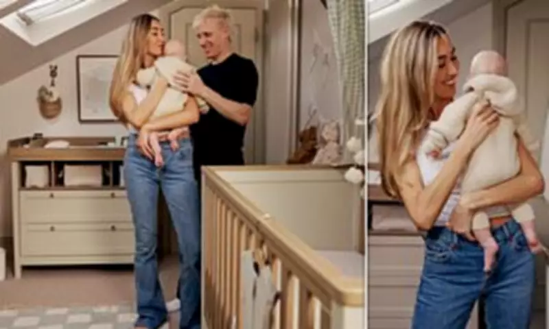 Jamie Laing and Sophie Habboo Reveal Tranquil Nursery in £12M London Home