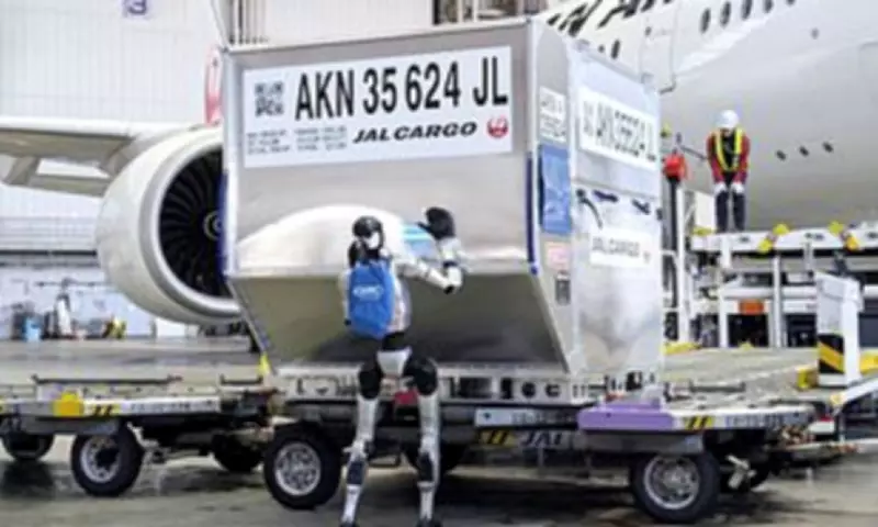 Japan Airlines Tests Humanoid Robots to Handle Luggage at Haneda Airport